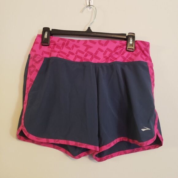 BROOKS WORKOUT RUNNING SHORTS SIZE SMALL - Picture 1 of 5